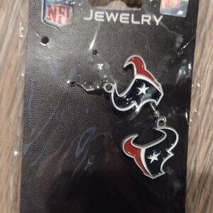 NFL Houston Texans earrings new